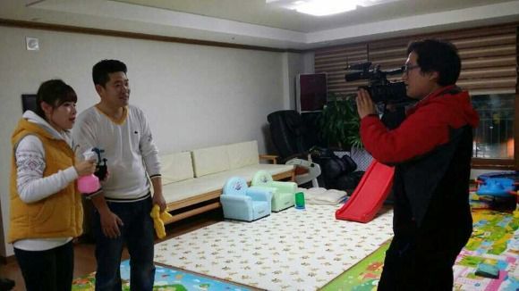 방송촬영중